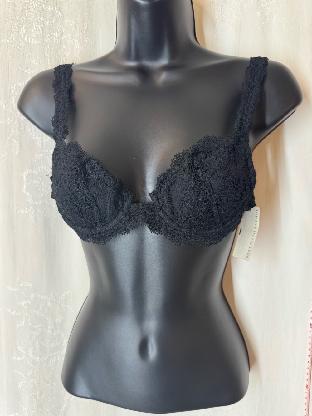 Vintage La Perla Black Lace Bra